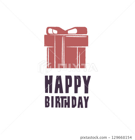 Happy Birthday Logo Happy Birthday Logo 129668154
