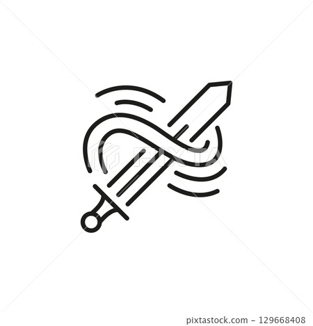 Magic Sword Icon 129668408
