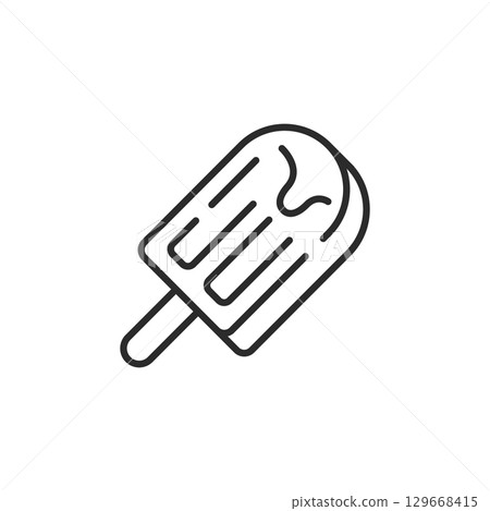 Popsicle Icon 129668415
