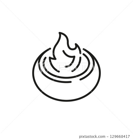 Fire Bowl Icon 129668417