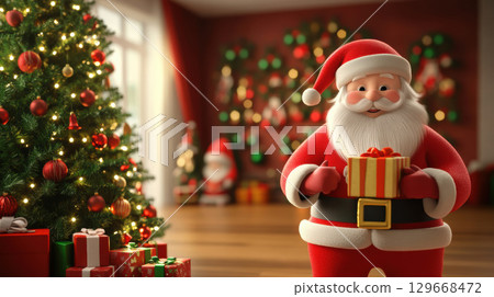 3d character gift tree ornaments lights 129668472