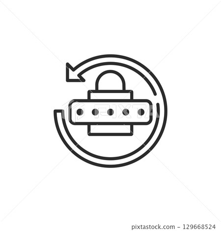 Password Reset Icon 129668524