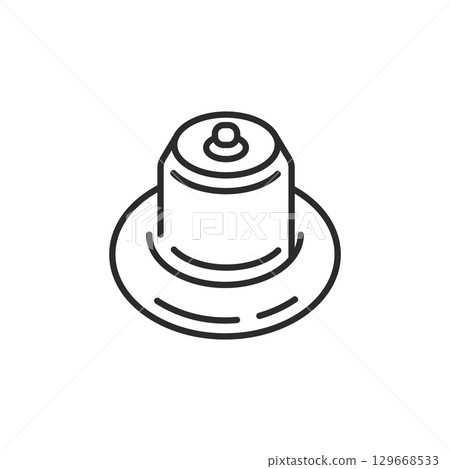 Floating Drink Icon Floating Drink Icon 129668533