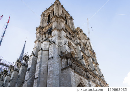 Notre Dame de Paris Cathedral, Catholic Church in Paris, France Notre Dame de Paris Cathedral, Catholic Church in Paris, France 129668985