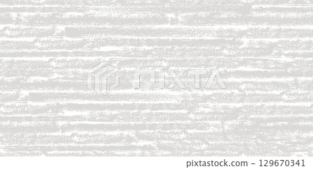Gray Grunge Charcoal Striped Marks Seamless Pattern on White Background 129670341