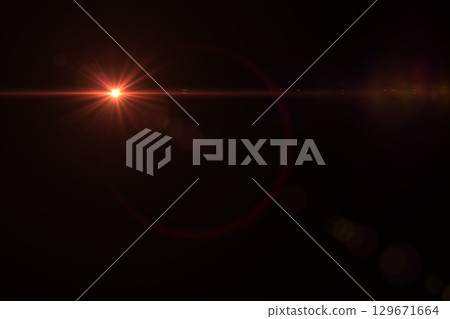 Solar lens flare effects. 129671664