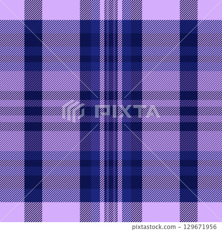 Classic plaid pattern in shades of purple and blue. Versatile for backgrounds, textiles, fashion, or design projects. Timeless style, conveys tradition and elegance. Classic plaid pattern in shades of purple and blue. Versatile for backgrounds, textiles, fashion, or design projects. Timeless style, conveys tradition and elegance. 129671956