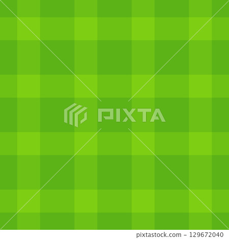 Vibrant green checkered pattern. Fresh, clean graphic texture. Use as a background for design projects or to represent nature, sports, and springtime themes. Vibrant green checkered pattern. Fresh, clean graphic texture. Use as a background for design projects or to represent nature, sports, and springtime themes. 129672040