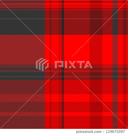 Classic red and grey tartan pattern. A festive and versatile design, ideal for backgrounds, textiles, apparel, or graphic projects needing a textured and seasonal touch. Classic red and grey tartan pattern. A festive and versatile design, ideal for backgrounds, textiles, apparel, or graphic projects needing a textured and seasonal touch. 129672097