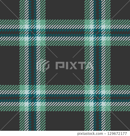 Classic tartan pattern in cool tones. A textured, seamless design evoking tradition and comfort. Ideal for backgrounds, textiles, or graphic projects. Classic tartan pattern in cool tones. A textured, seamless design evoking tradition and comfort. Ideal for backgrounds, textiles, or graphic projects. 129672177