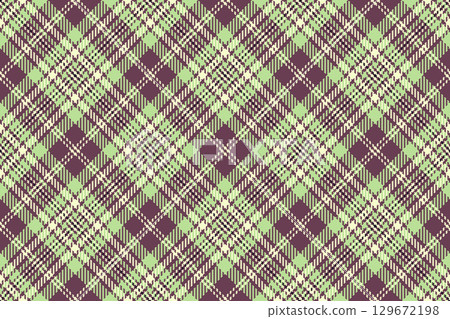 Classic tartan plaid pattern. A versatile textile background for fashion, home decor, or graphic design, evokes tradition and timeless style. 129672198