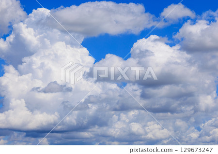 Blue sky and clouds Blue sky and clouds 129673247