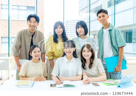 Young college student Young college student 129673444