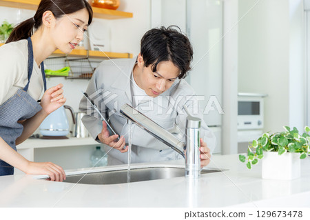 水管工，男性 129673478