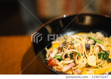 Kusaki Marino's Mushroom Cream Spaghetti Kusaki Marino's Mushroom Cream Spaghetti 129674267