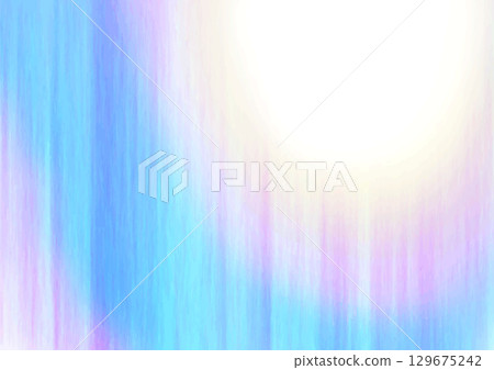 Beautiful rainbow flare background, horizontal paper ratio 129675242