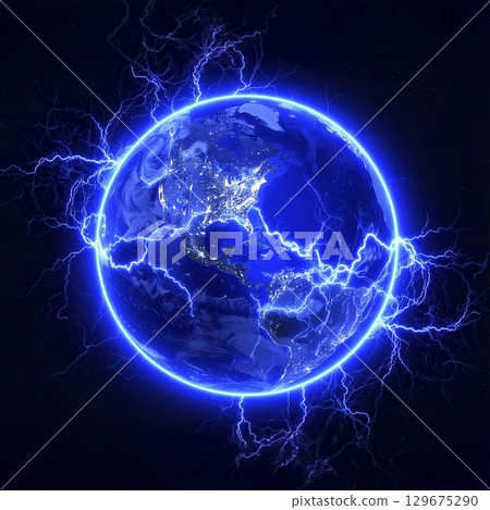 Earth AI-generated image 129675290