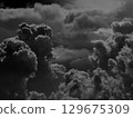 Cumulonimbus monochrome 129675309