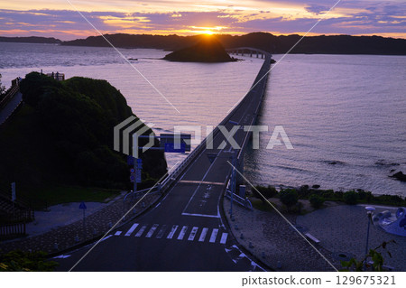 Tsunoshima Bridge 458- 129675321