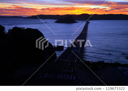 Tsunoshima Bridge 479-- 129675322