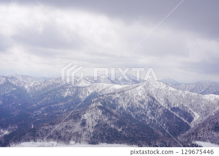 冬季雪山 冬季雪山 129675446