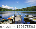 Boat on the lake 129675508