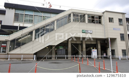 JR Keihin-Tohoku Line Warabi Station building, East Exit 129675810