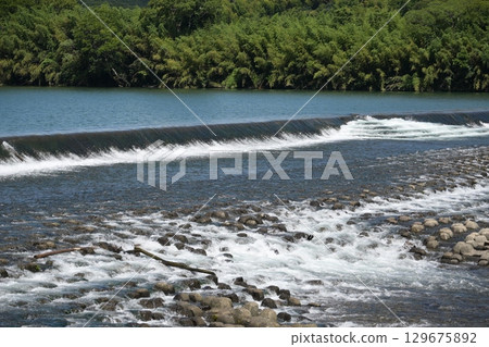 Iwakuma Weir Summer Iwakuma Weir Summer 129675892