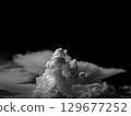 Cloud cloud monochrome 129677252