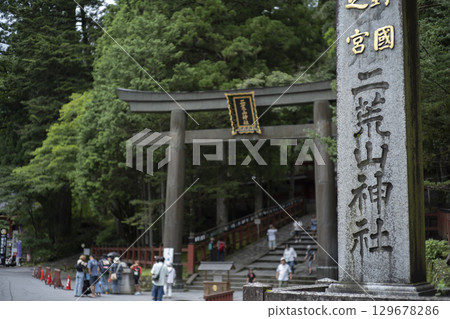 夏季的日光二荒山神社 129678286