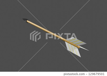 黑色背景上的箭頭 129679501