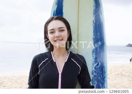 衝浪板和女士們 129681005