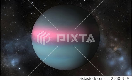 A Simulated Hot Jupiter Planet in Deep Space 129681939