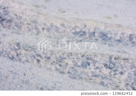 Natural Azul Extra - calcite background, texture in gentle light tone for your elegant classic design. 129682452