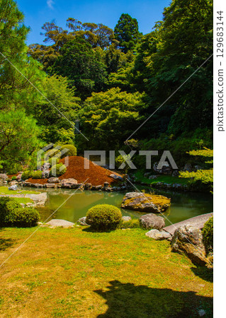 [京都風景] 青蓮院：擁有龍心池的迷人庭院 129683144