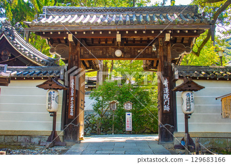 [Kyoto Scenery] Shoren-in Temple: A charming garden with Ryushin Pond 129683166