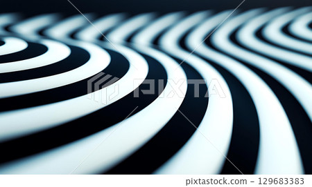 Abstract background Abstract spiral pattern with concentric lines in black and white, creating dynamic visual effect. smooth curves evoke sense of movement and depth 129683383