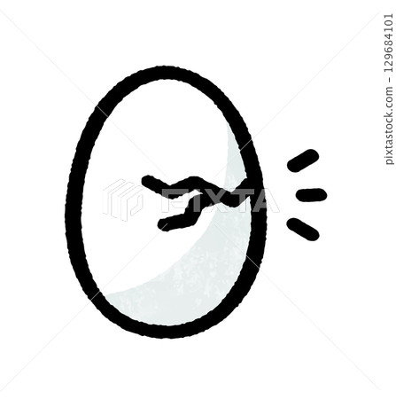 Cracked eggs 129684101