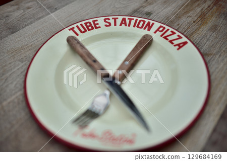 Tube Station popular Pizza restaurant in Beijing, China Tube Station popular Pizza restaurant in Beijing, China 129684169