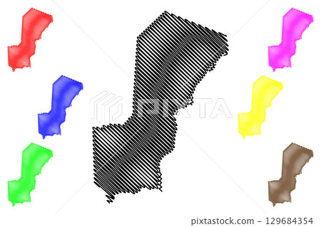 Sitio do Mato municipality (Bahia state, Municipalities of Brazil, Federative Republic of Brazil) map vector illustration, scribble sketch Sitio do Mato map Sitio do Mato municipality (Bahia state, Municipalities of Brazil, Federative Republic of Brazil) map vector illustration, scribble sketch Sitio do Mato map 129684354