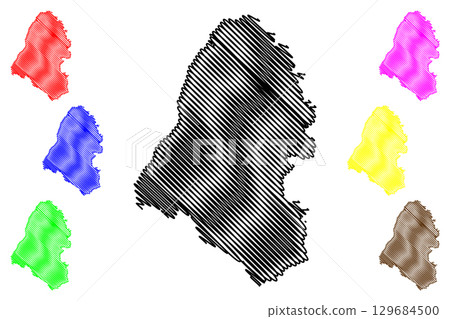 Allerdale Non-metropolitan district (United Kingdom of Great Britain and Northern Ireland, ceremonial county Cumbria, England) map vector illustration, scribble sketch Borough of Allerdale map Allerdale Non-metropolitan district (United Kingdom of Great Britain and Northern Ireland, ceremonial county Cumbria, England) map vector illustration, scribble sketch Borough of Allerdale map 129684500