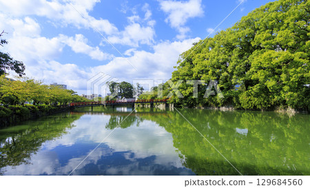 小田原城跡的夏天 129684560