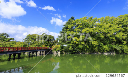 小田原城跡的夏天 129684567