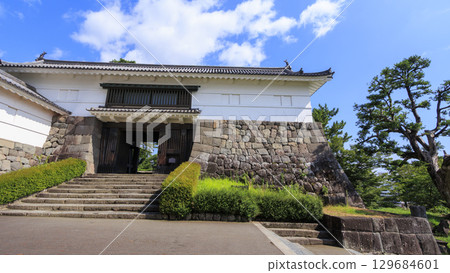 Summer at Odawara Castle Ruins 129684601