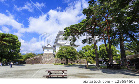 Summer at Odawara Castle Ruins Summer at Odawara Castle Ruins 129684602