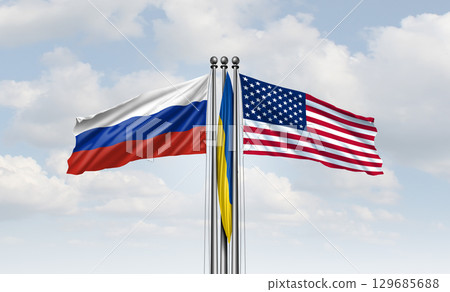 Ukraine Russia USA Pressure 129685688