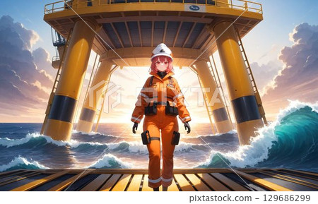 工作中的女性工程師 | 寫實與紀實風格 工作中的女性工程師 | 寫實與紀實風格 129686299