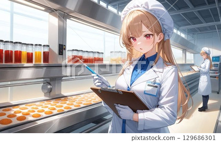 工作中的女性工程師 | 寫實與紀實風格 工作中的女性工程師 | 寫實與紀實風格 129686301