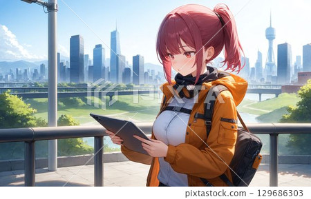 工作中的女性工程師 | 寫實與紀實風格 工作中的女性工程師 | 寫實與紀實風格 129686303