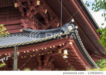 夏季的日光山輪王寺 夏季的日光山輪王寺 129686641
